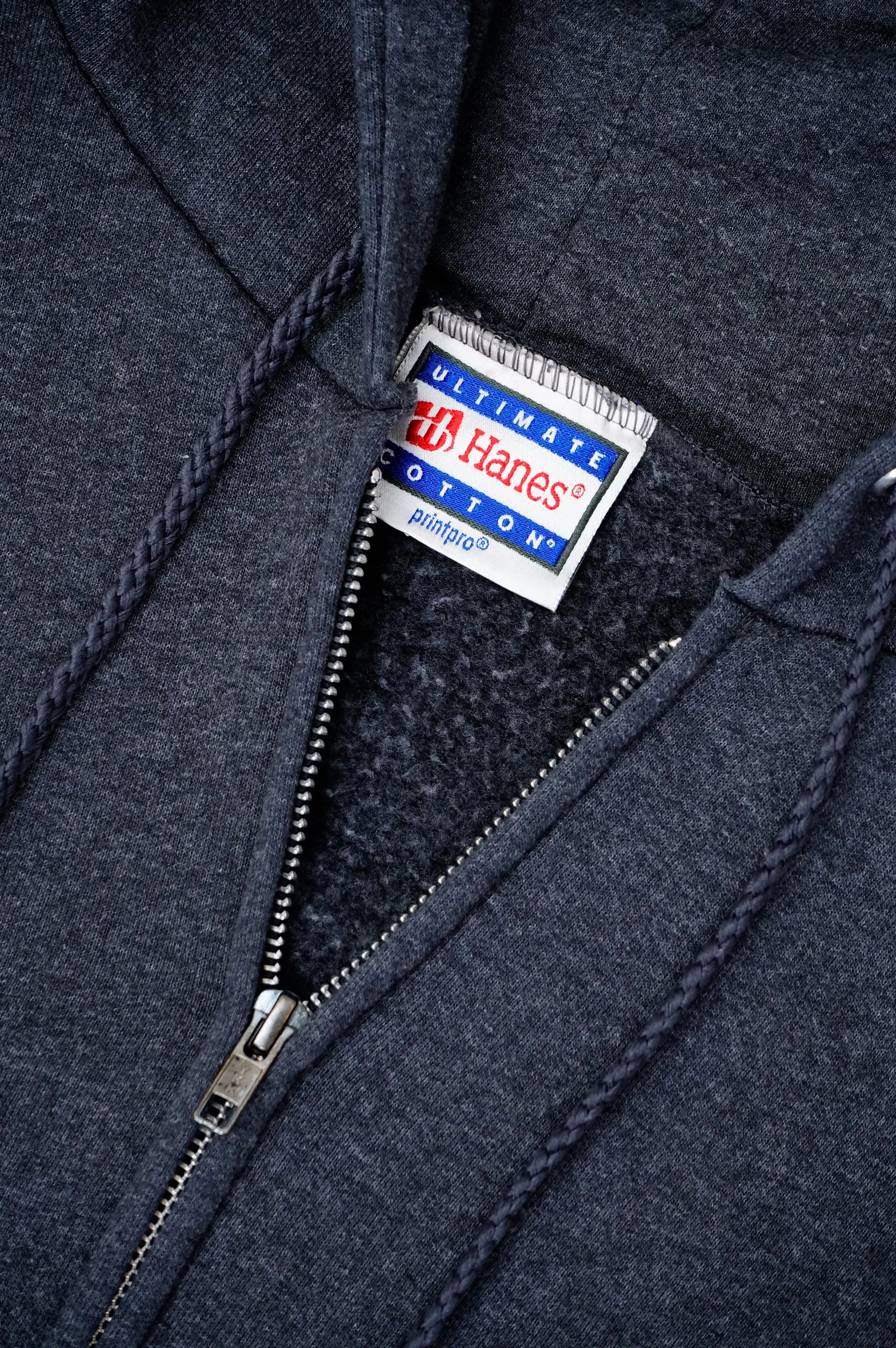 90's "Hanes" -Sweat Zip Parka-