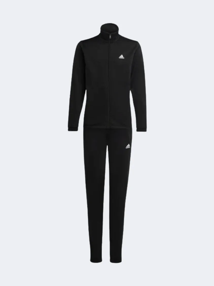 Adidas Essentials Big Logo Gs Sportswear Suit Black