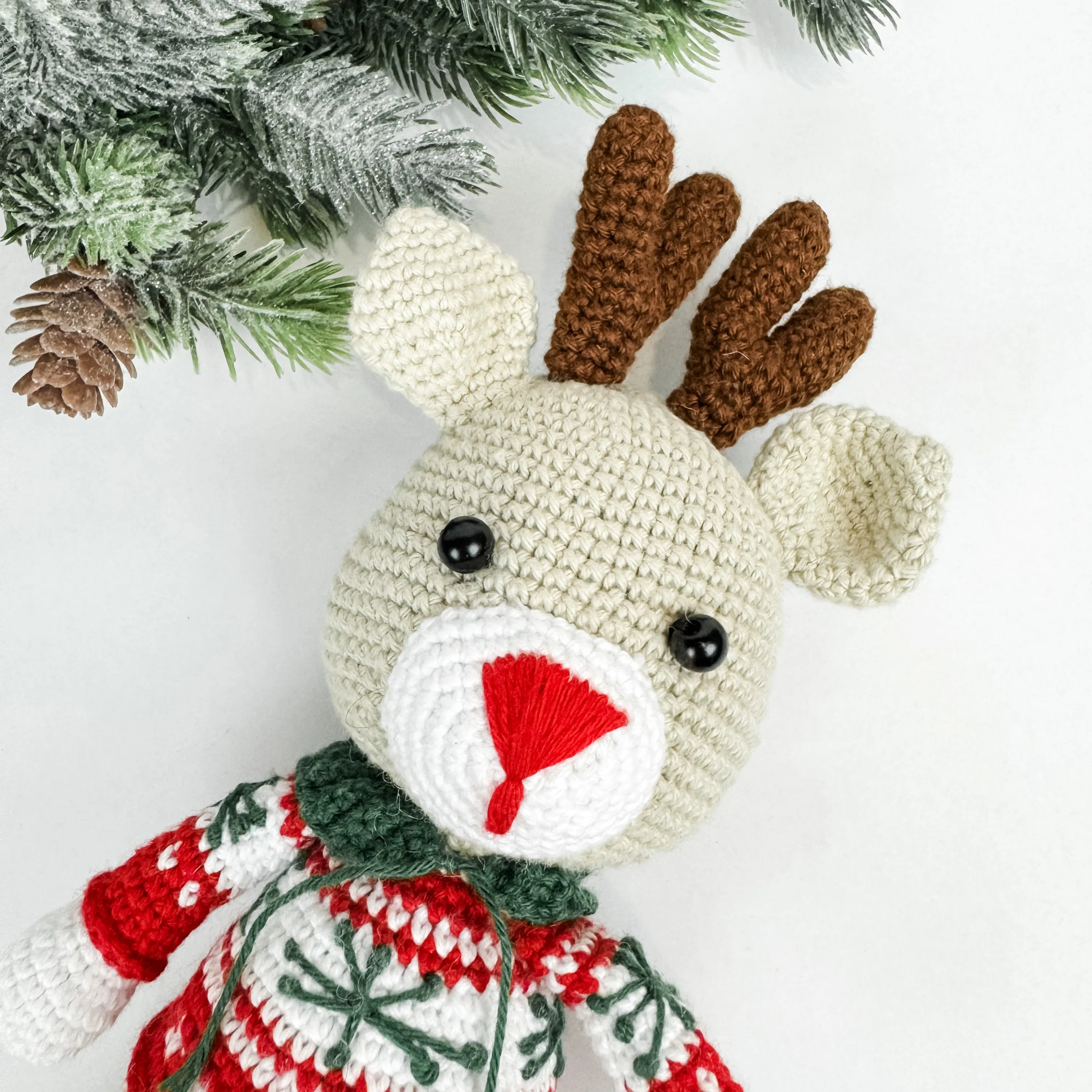 Amigurumi Reindeer with Sweater