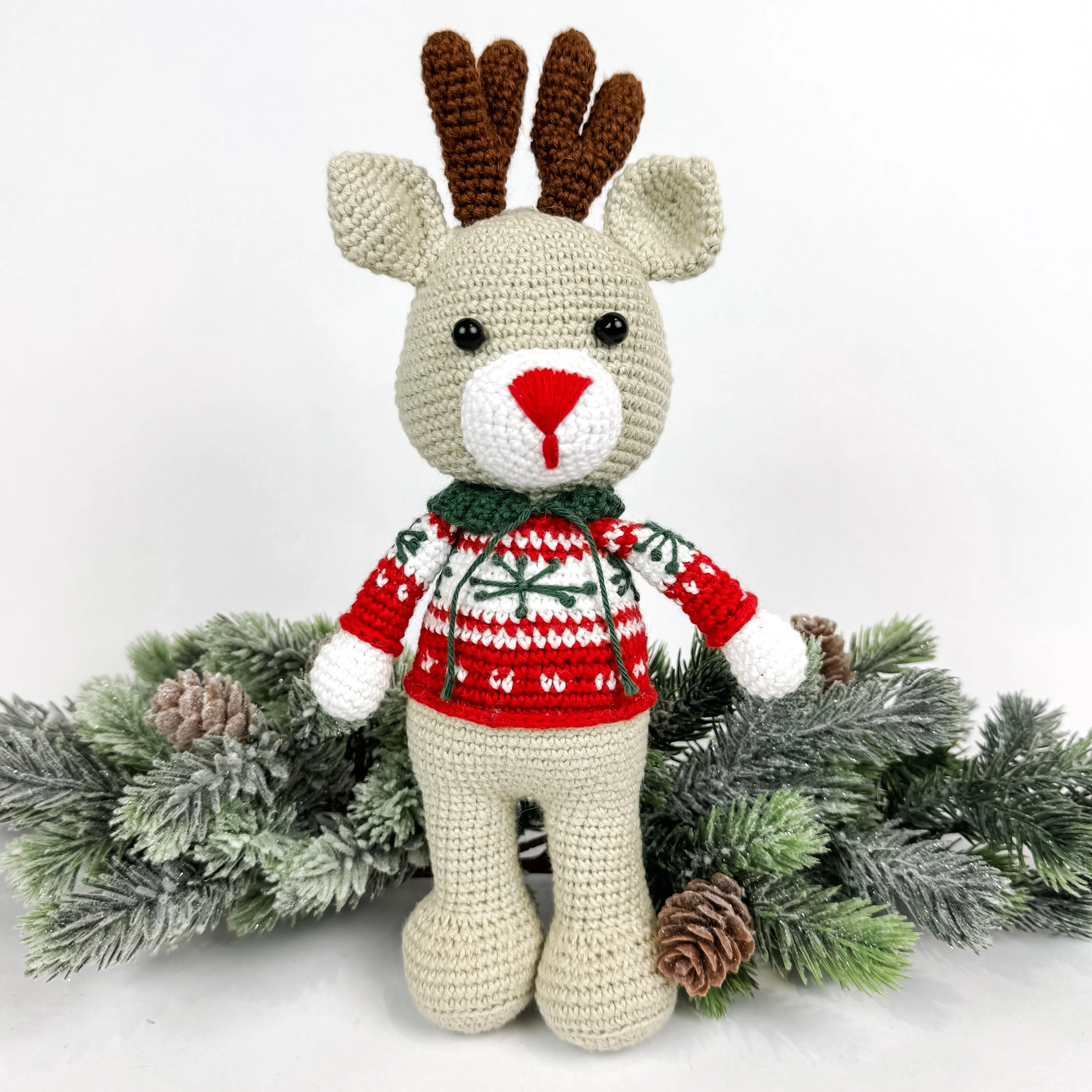 Amigurumi Reindeer with Sweater