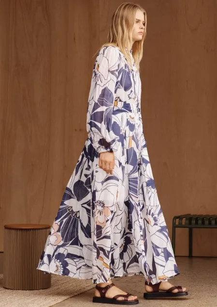 Armelle Maxi Dress Print 1