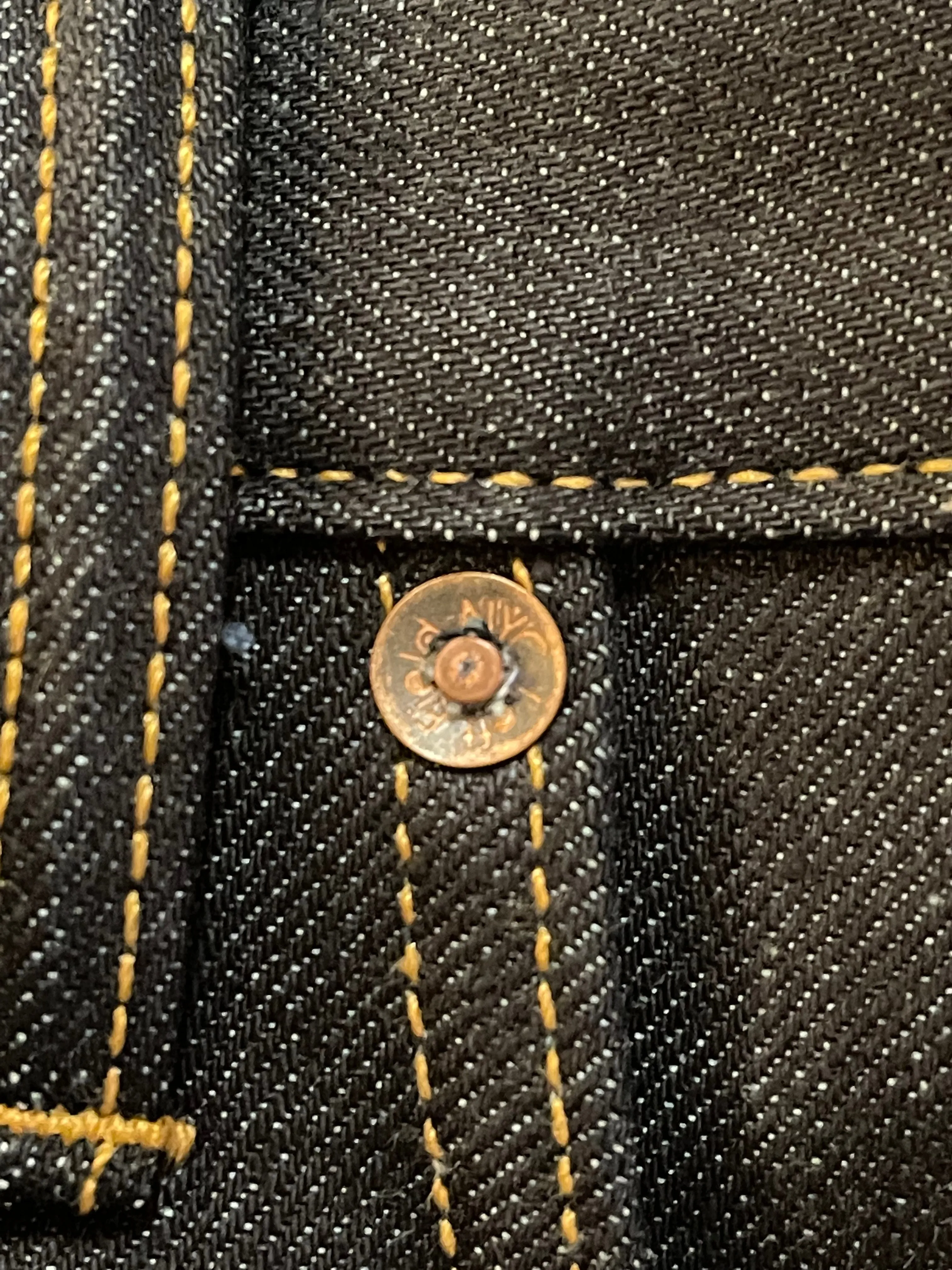 Atlas 13 oz  Indigo stretch Nihon Menpu Japanese denim *Review Specs*