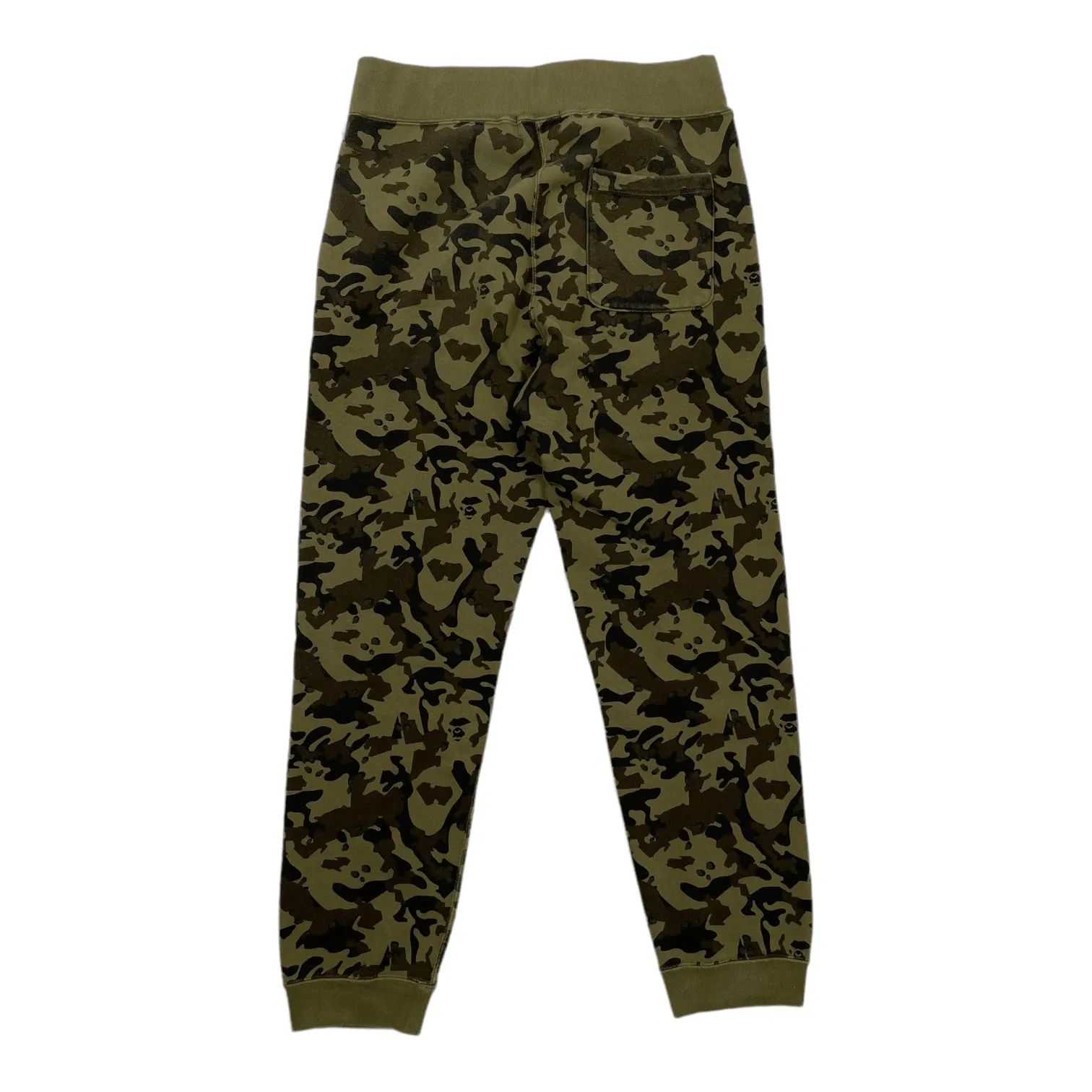 BAPE Desert Camo Shark Slim Sweatpants Green Pre-Owned