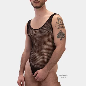 Barcode Berlin Fishnet Body Roma White