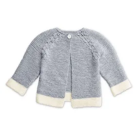 Bernat Dipped Detail Knit Cardigan