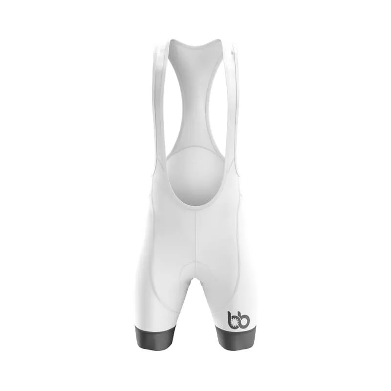 BicycleBooth (White) Bibshorts [CLEARANCE]