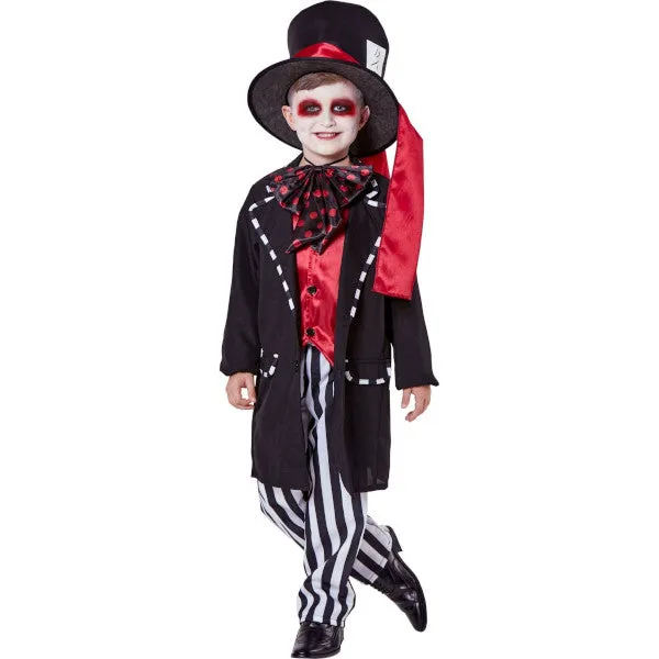 Black Hatter Children's Costume