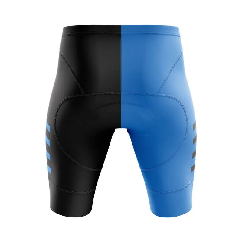 Blue and Black Shorts & Pants