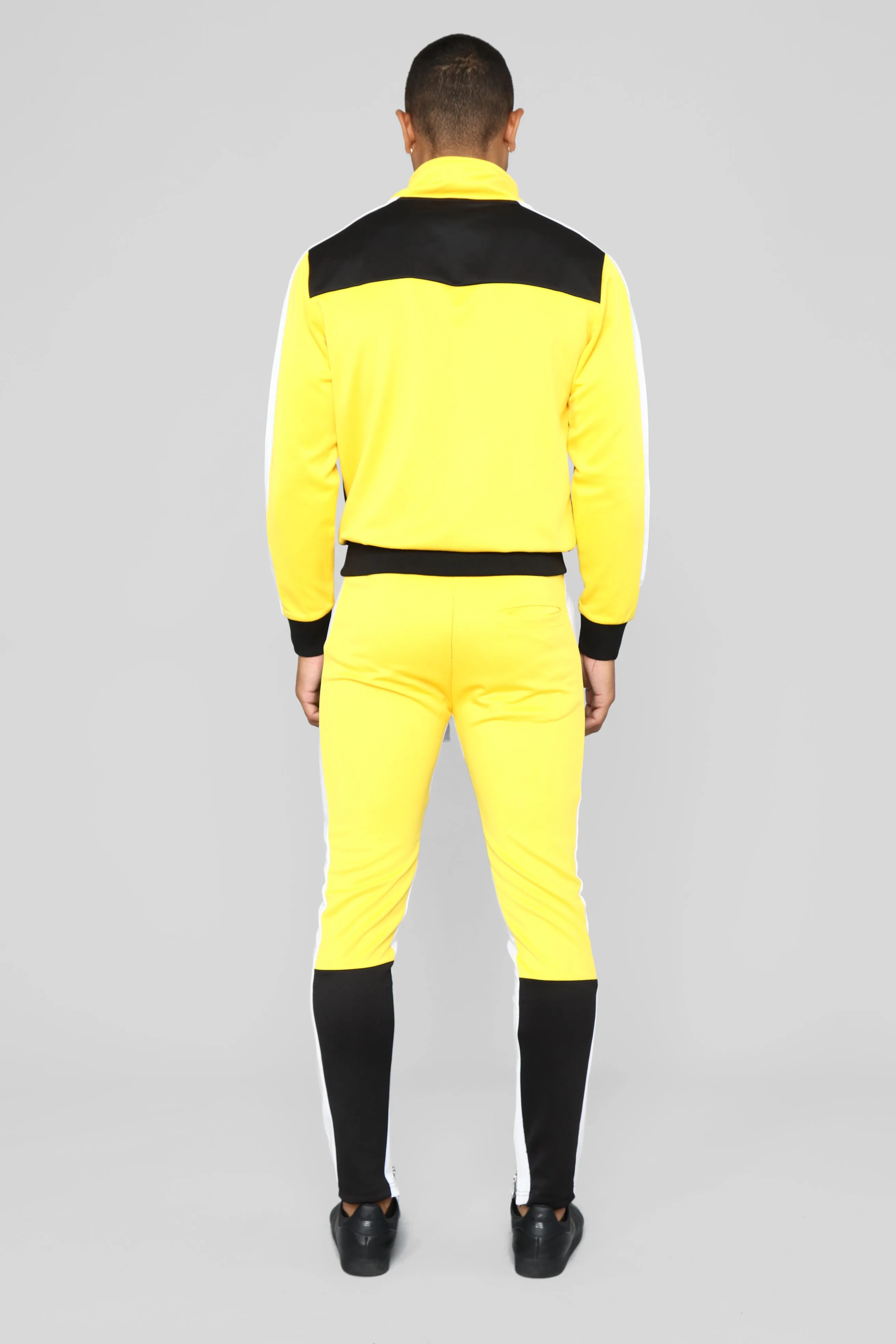 Bobby Track Jacket - Yellow/Combo