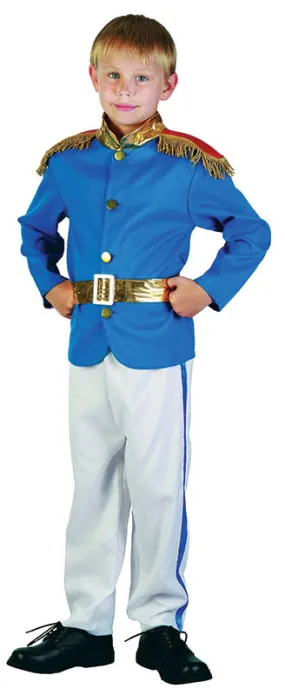 Boys Prince Uniform Royal Prince William Fancy Dress Costume