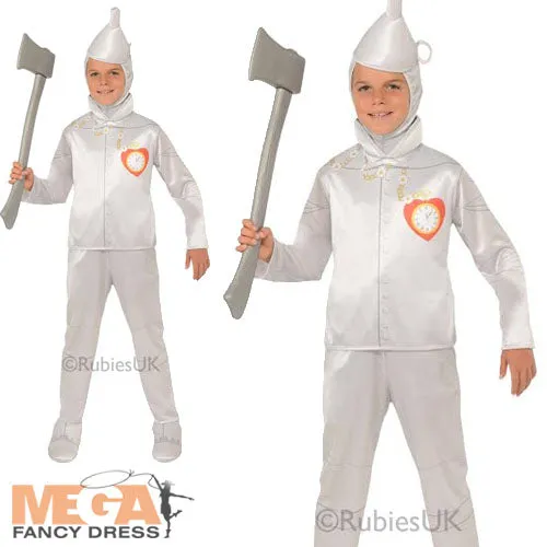 Boys Wizard of Oz Tin Man Fairytale World Book Day Costume