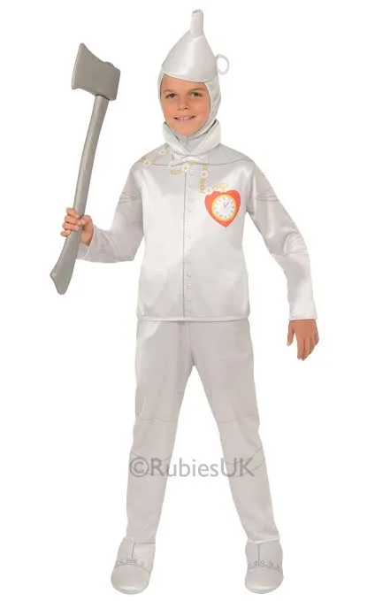 Boys Wizard of Oz Tin Man Fairytale World Book Day Costume