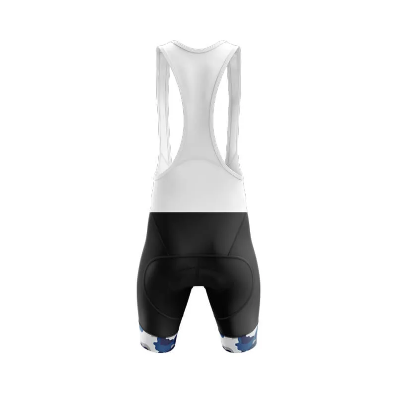 Camouflage Neck Bib & Shorts (Blue)