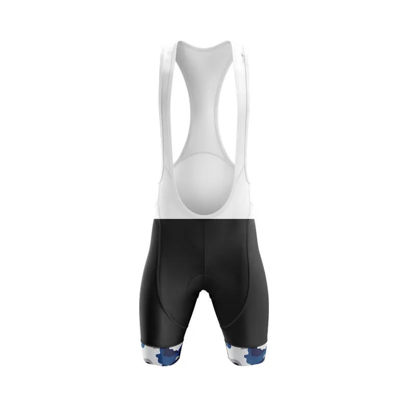 Camouflage Neck Bib & Shorts (Blue)