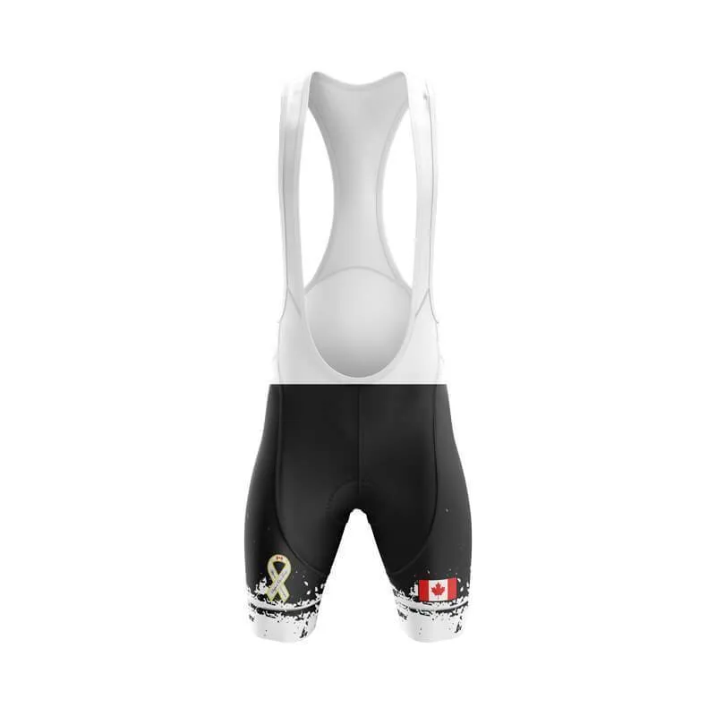 Canadian Veteran (Black) Bib & Short