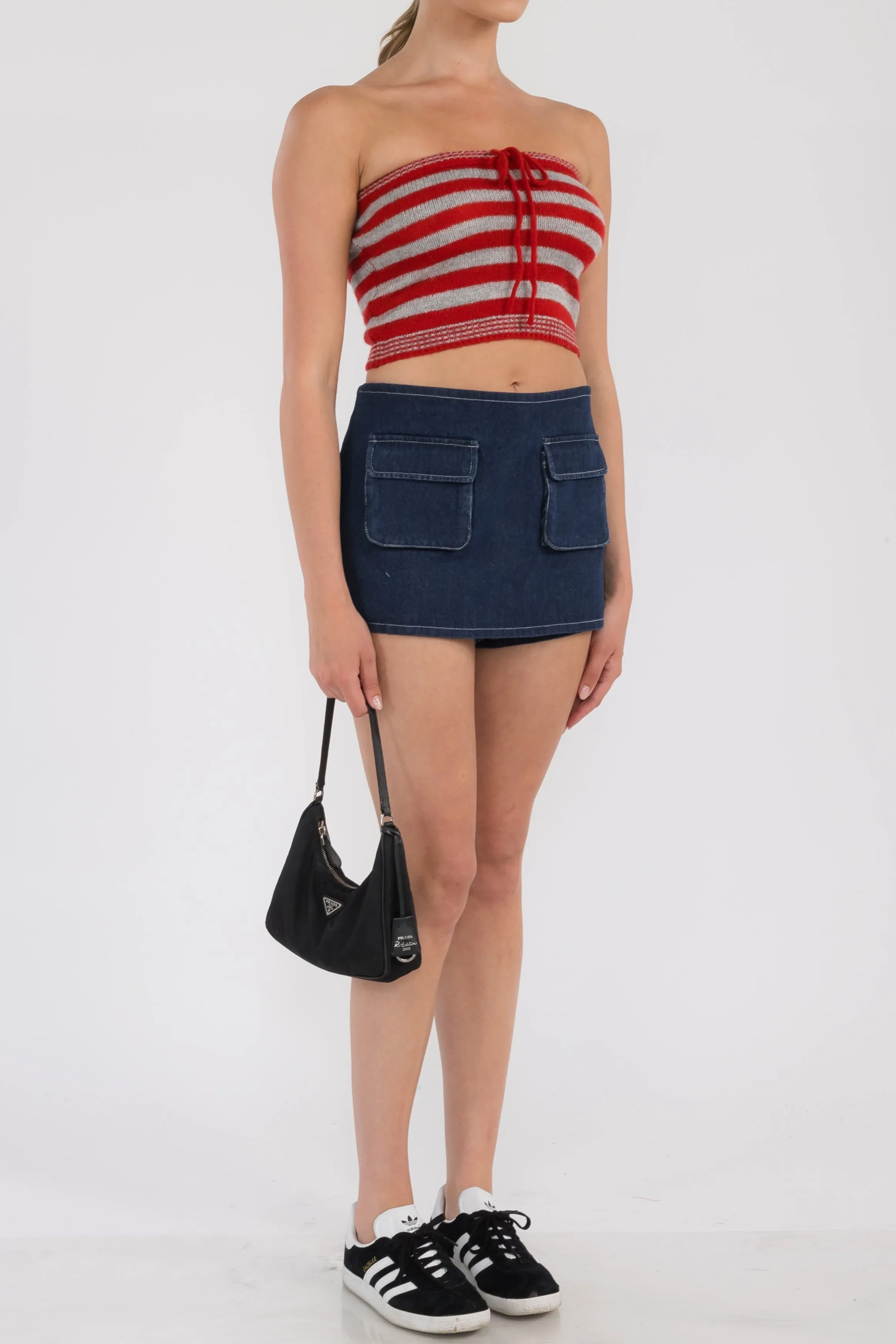 Candy Crop Tube Top