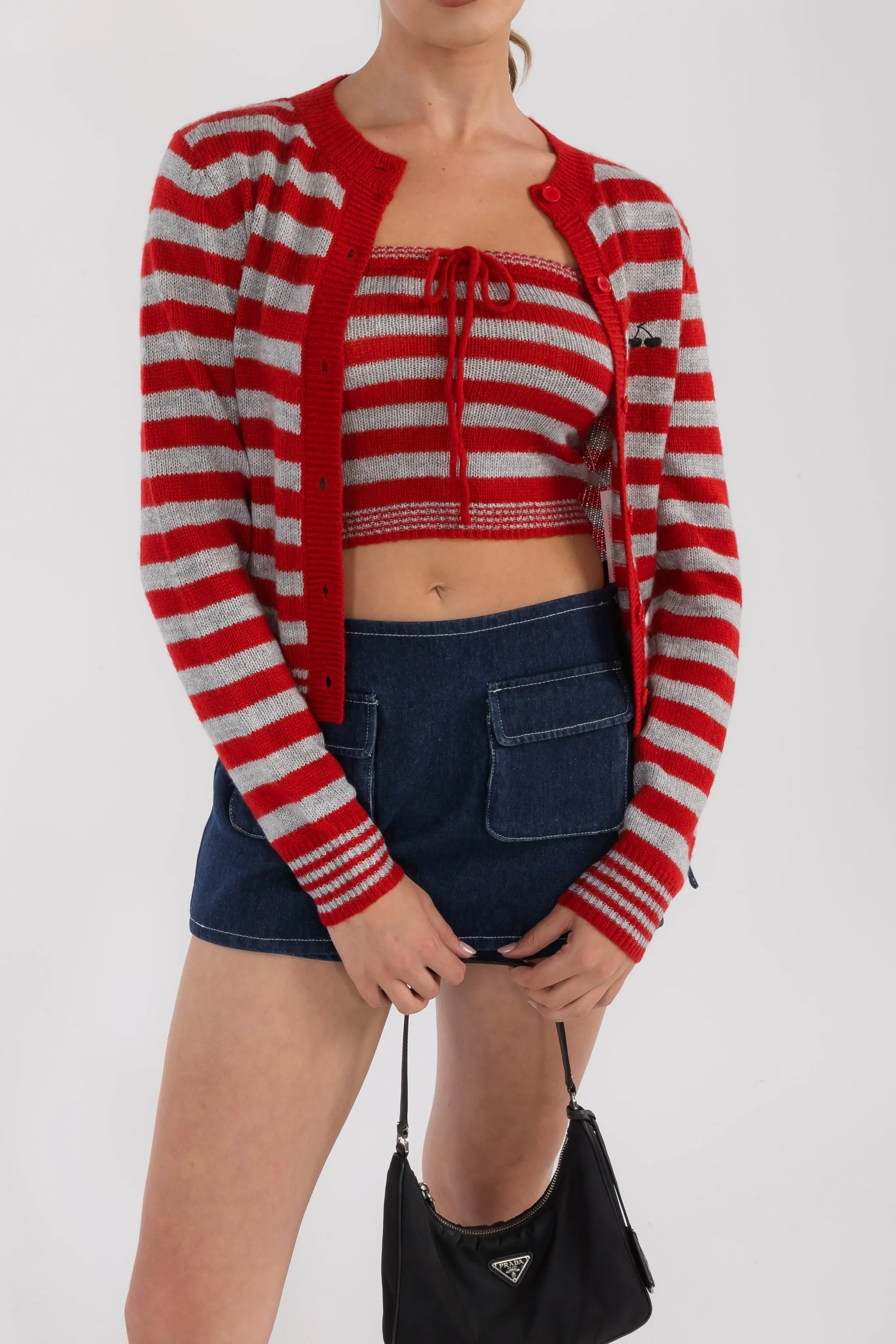 Candy Crop Tube Top