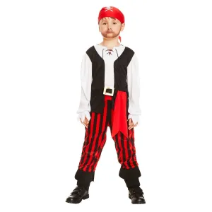 Captain Black Child Pirate Costume - Buy Online Only