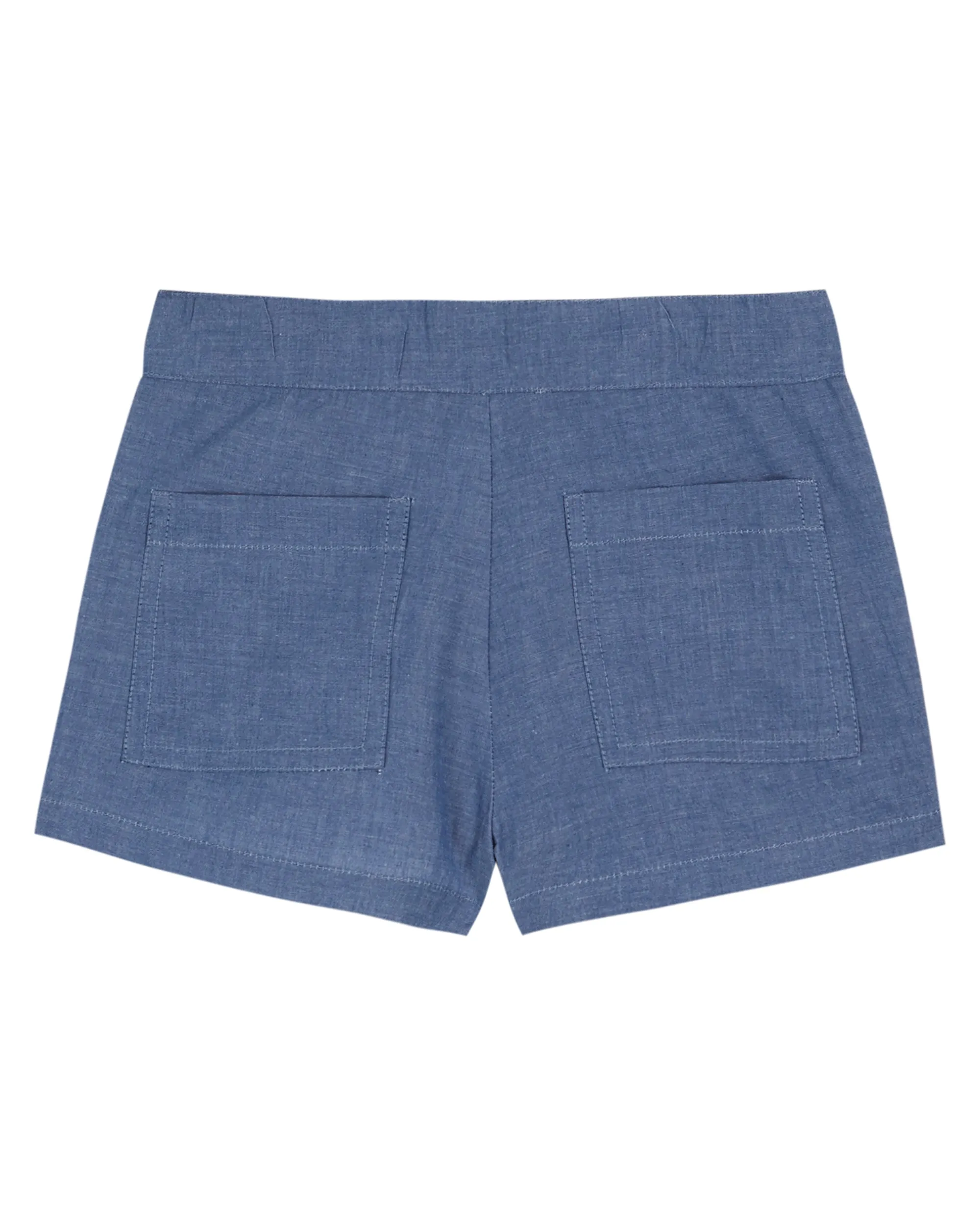 Chambray Shorts