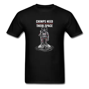 Chimps Need Their Space Men's Funny T-Shirt