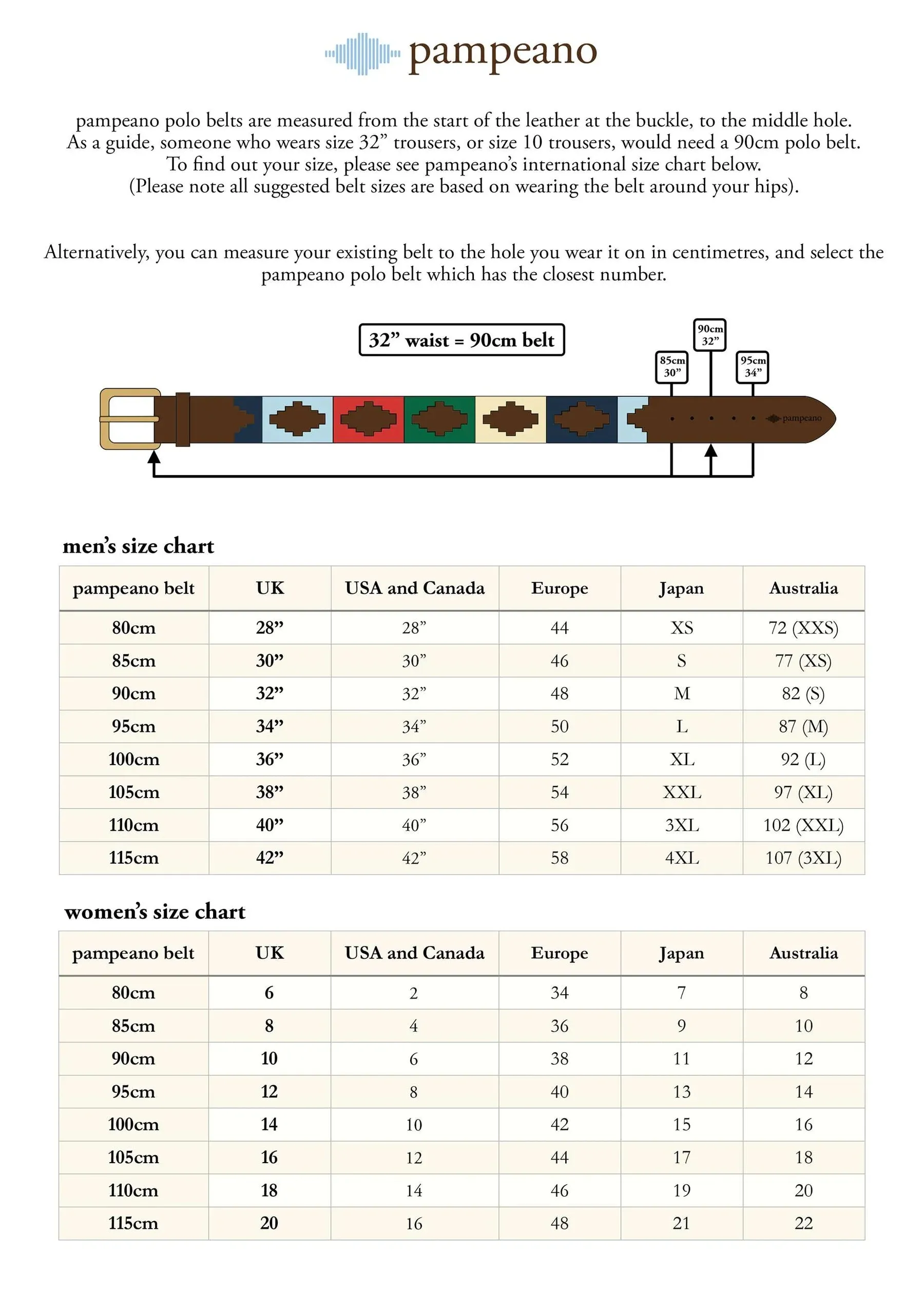 Cincha Polo Belt