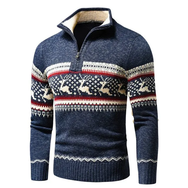 Coat Knitted Fashion  Men Sweater