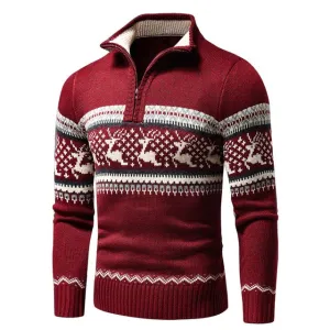 Coat Knitted Fashion  Men Sweater