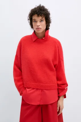 Cordera - Mohair Sweater Red