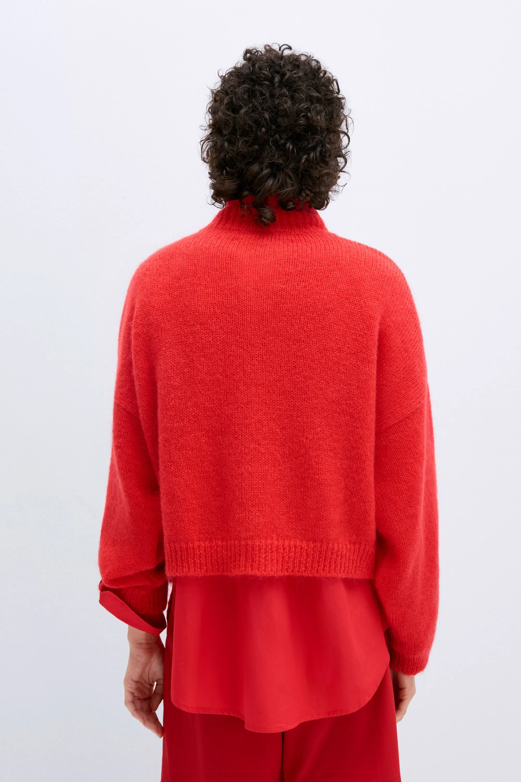 Cordera - Mohair Sweater Red