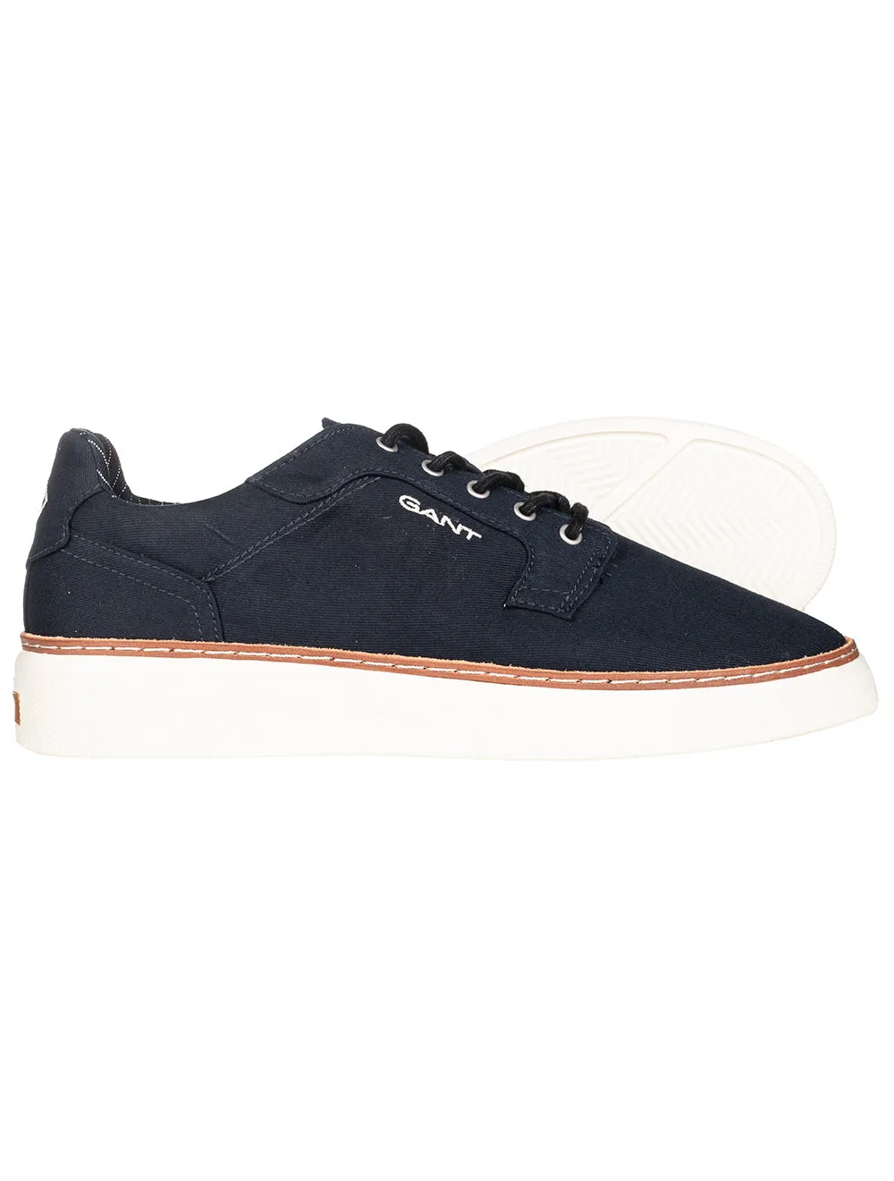 Cotton Twill Sneakers Marine