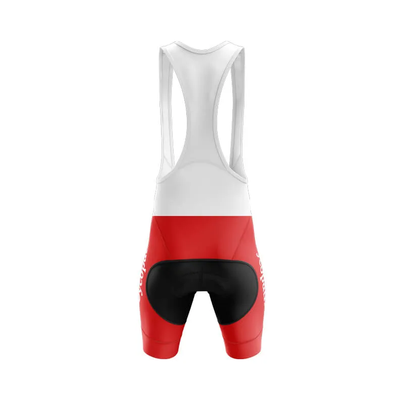 Cycopath Bib & Shorts (Red)