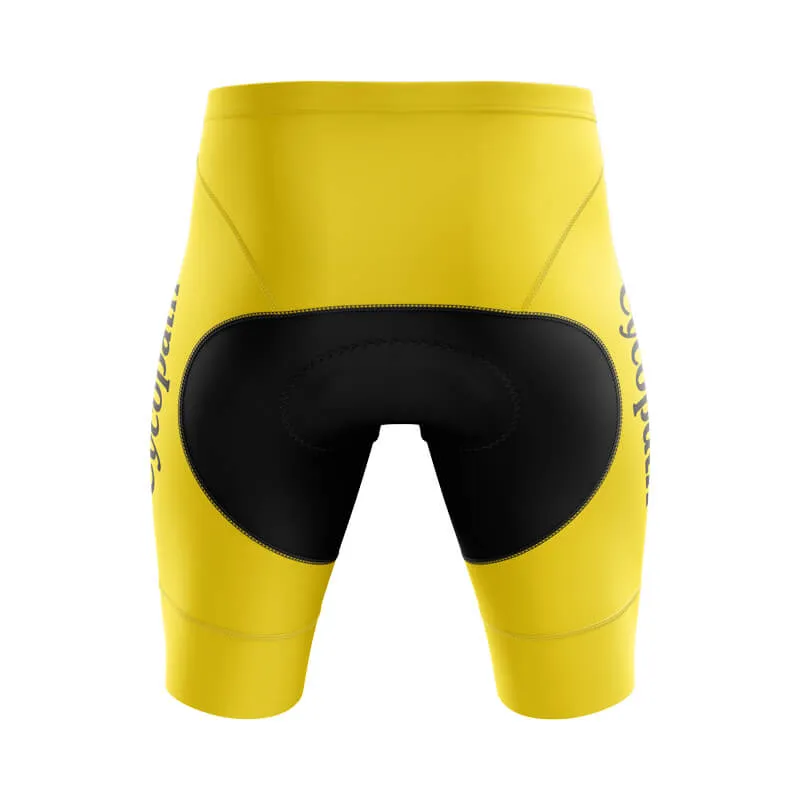 Cycopath Bib & Shorts (Yellow)