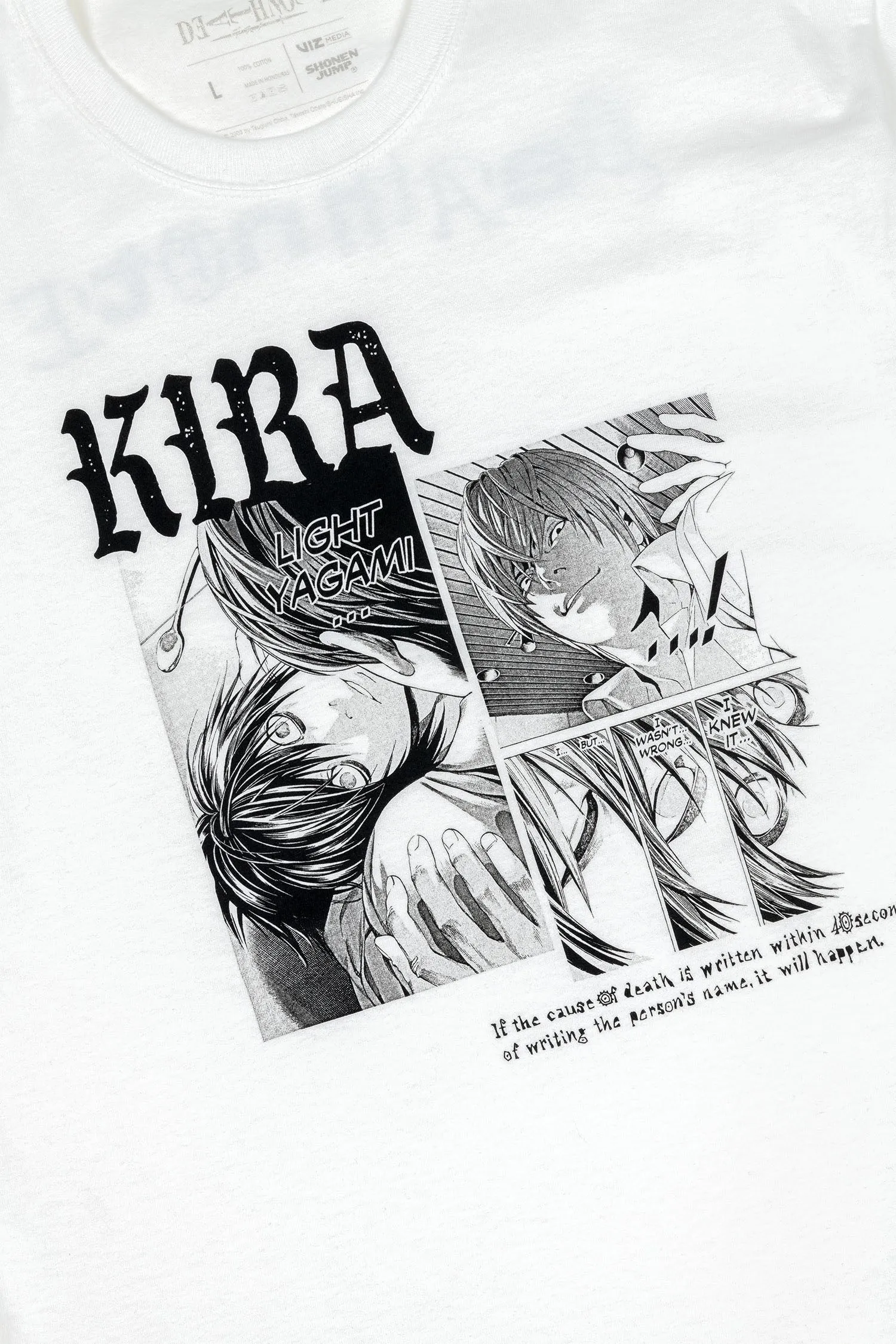 Death Note I Knew It Kira Tee - White