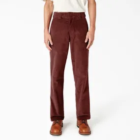 Dickies Regular Fit Corduroy Pants Fired Brick