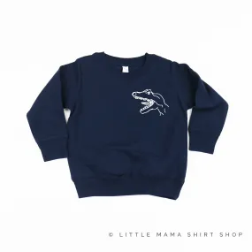 Dinosaur Head - Pocket Design - Child Sweater