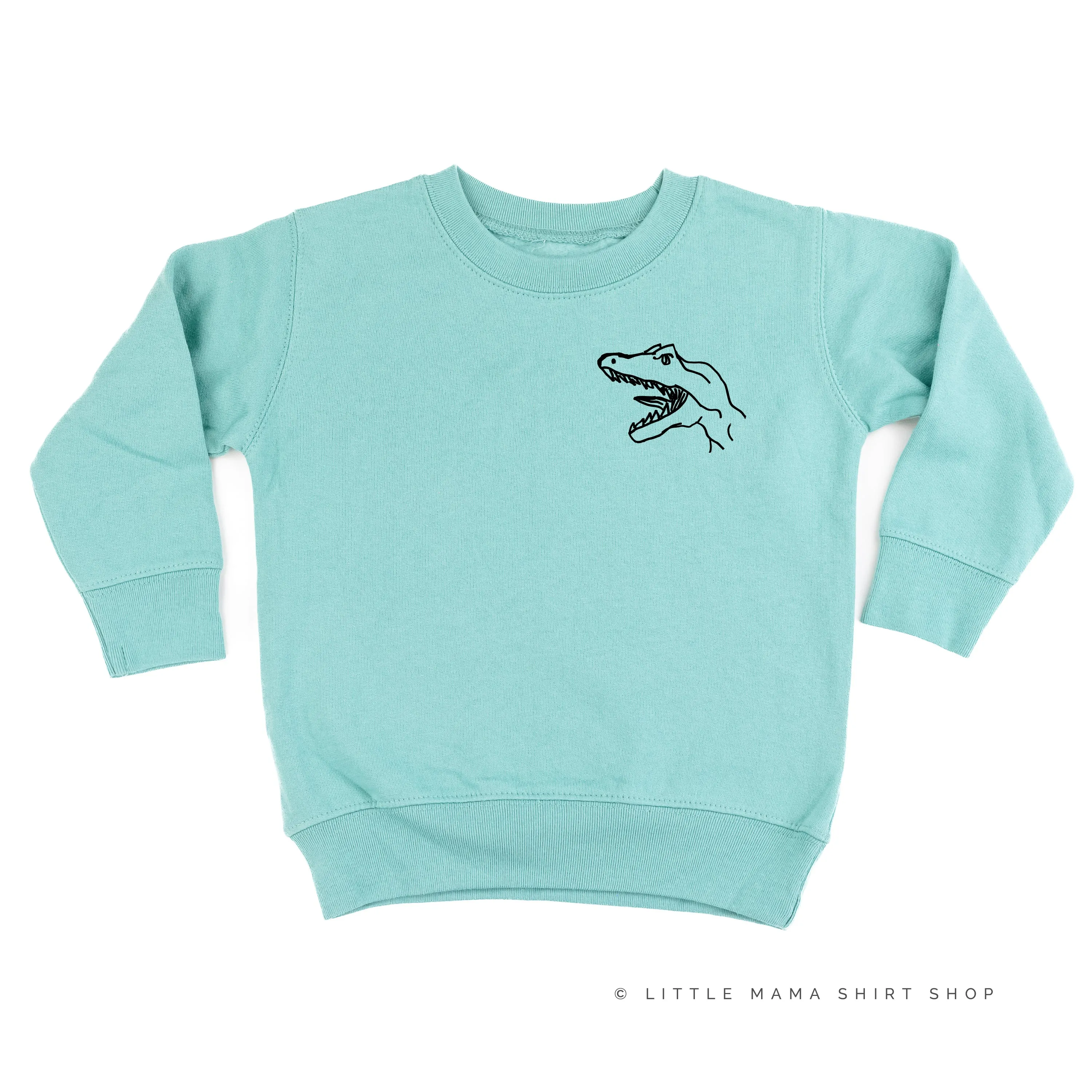 Dinosaur Head - Pocket Design - Child Sweater