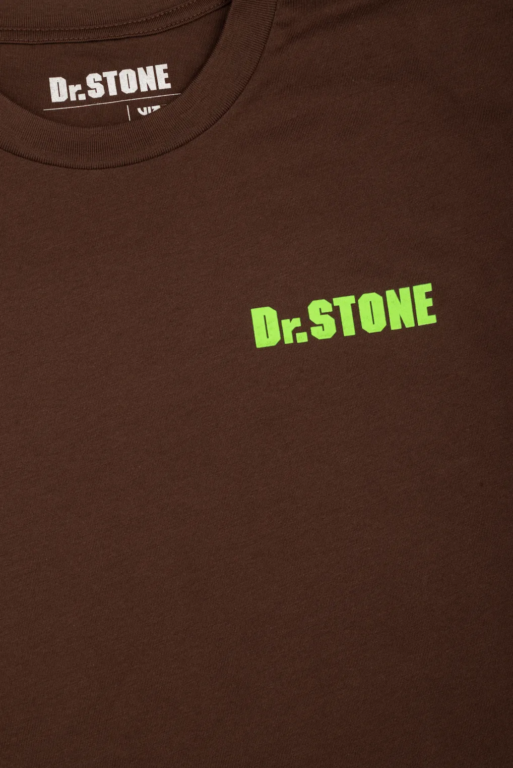 Dr. STONE Senku and Chrome A.D. Tee - Chestnut