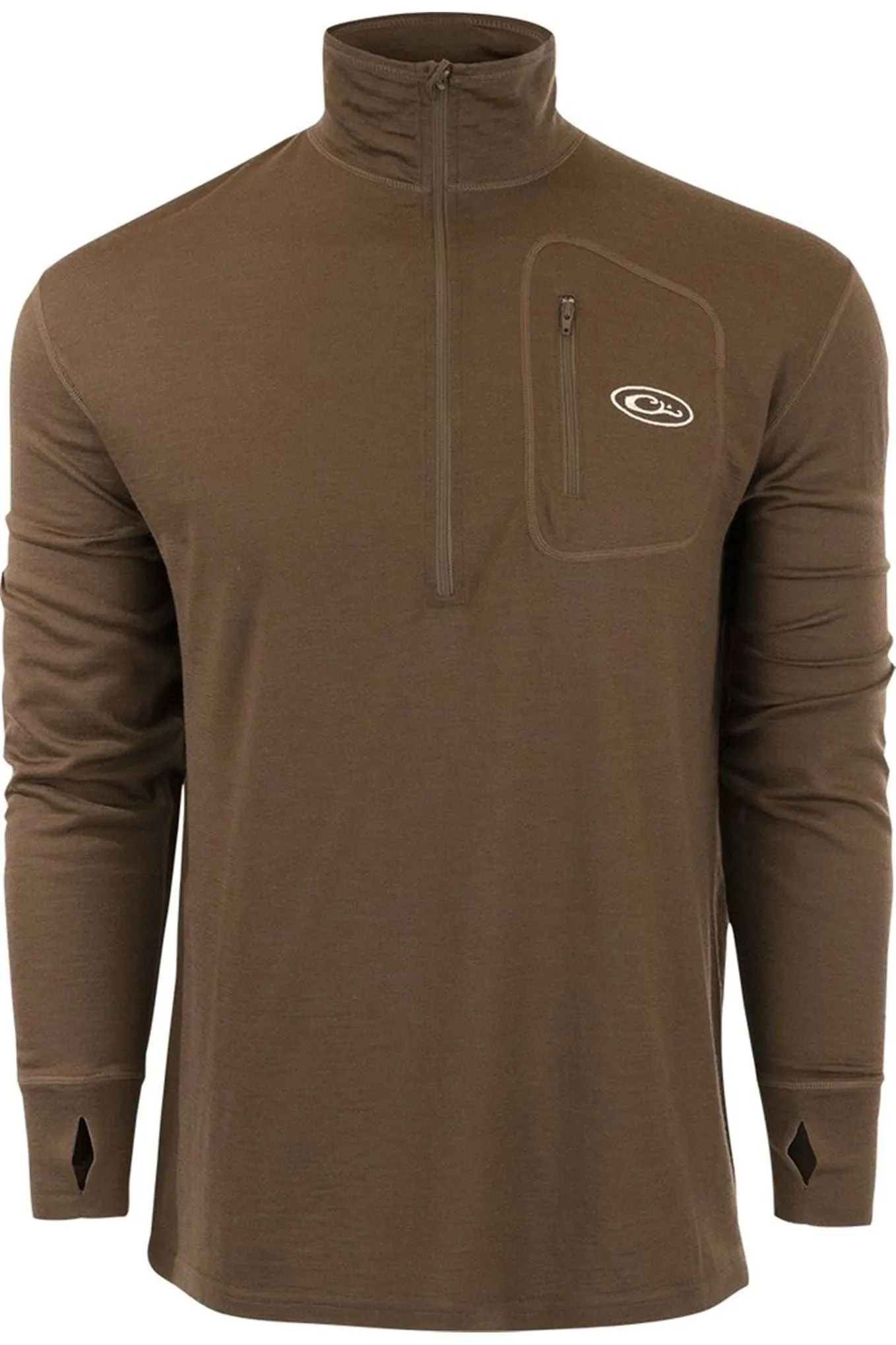 Drake Merino Wool 1/2 Zip