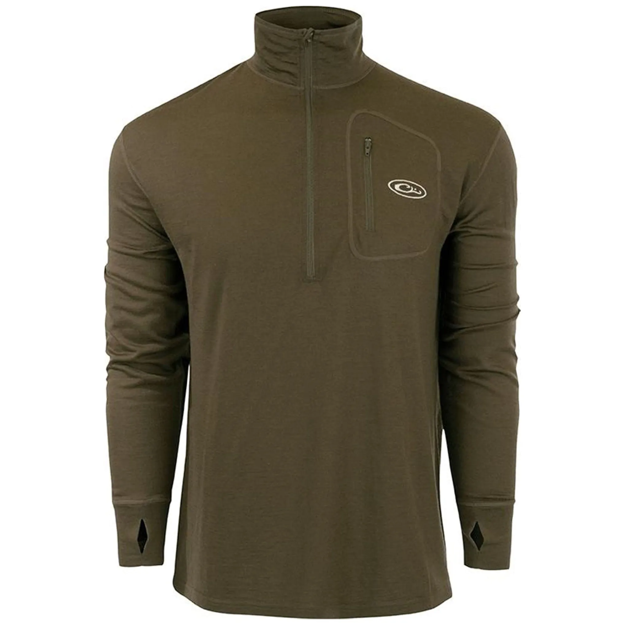 Drake Merino Wool 1/2 Zip