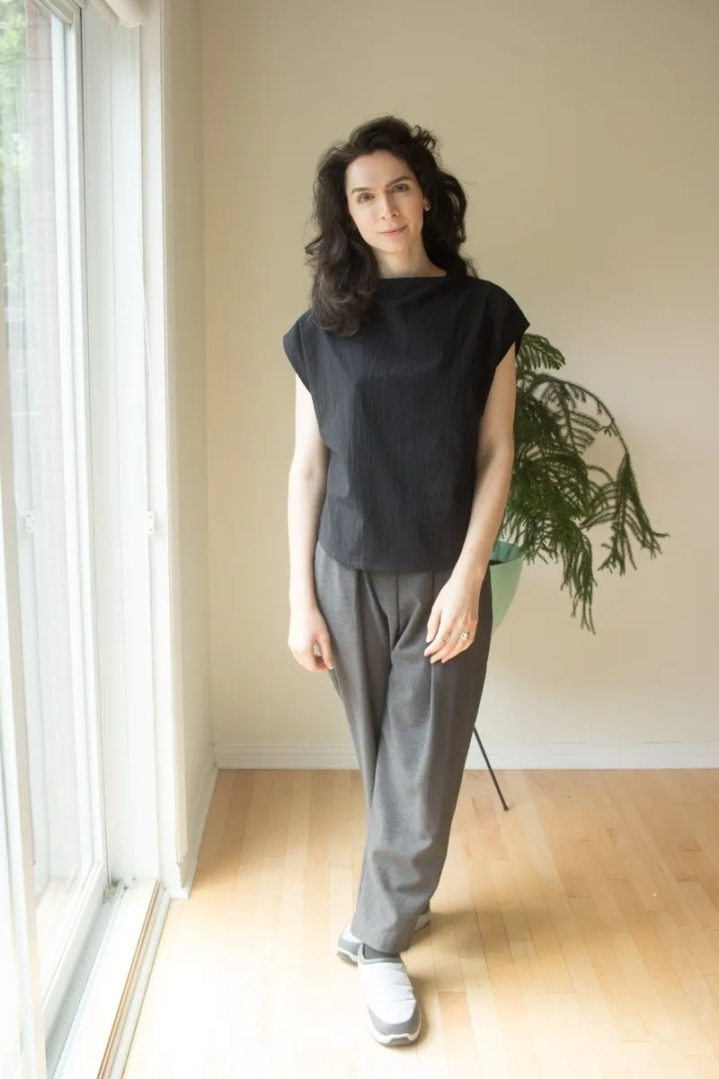 Eve Gravel Etna Top - Black (In-Store)