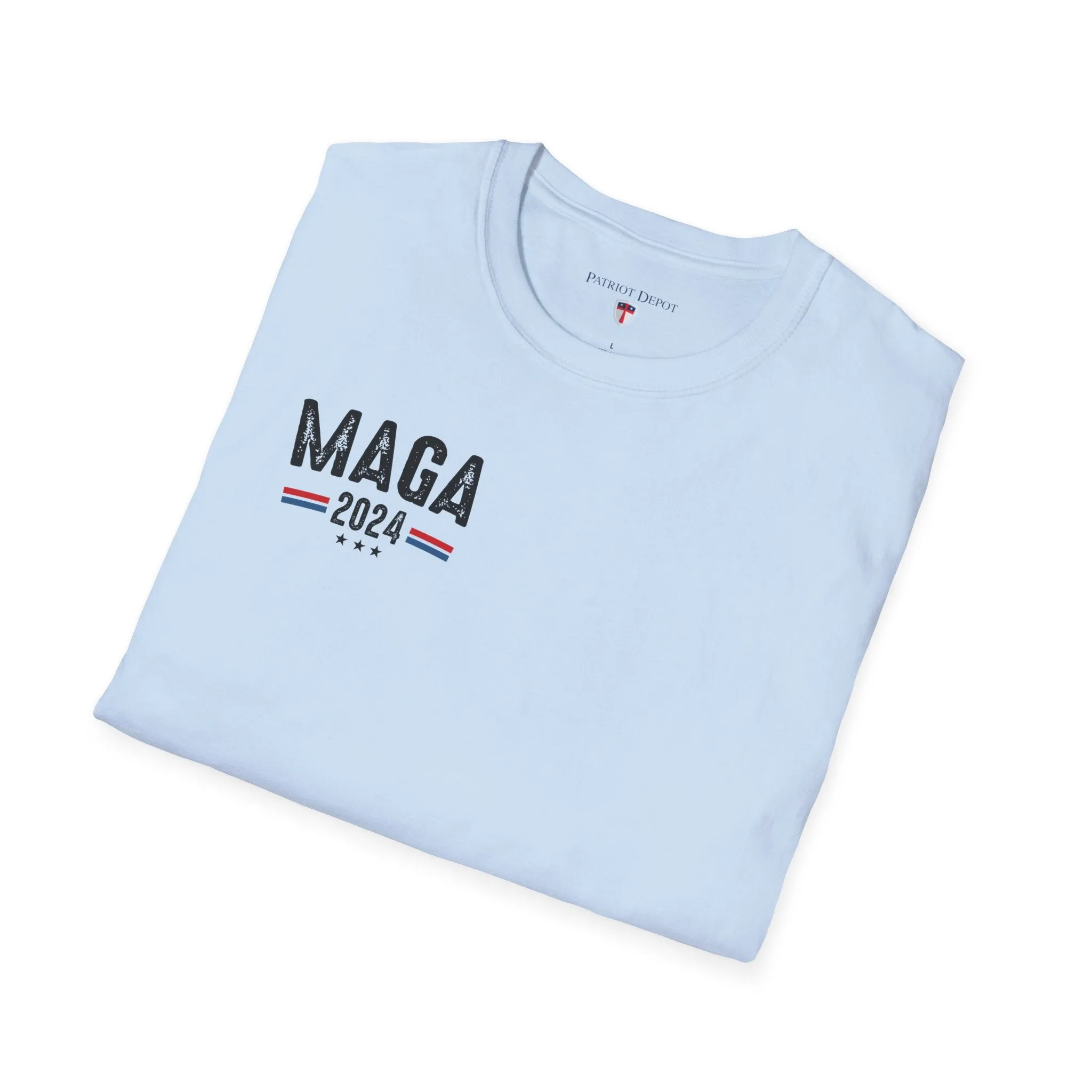 Exclusive MAGA 2024 I'm Voting for the Convicted Felon T-Shirt (Front & Back Design)