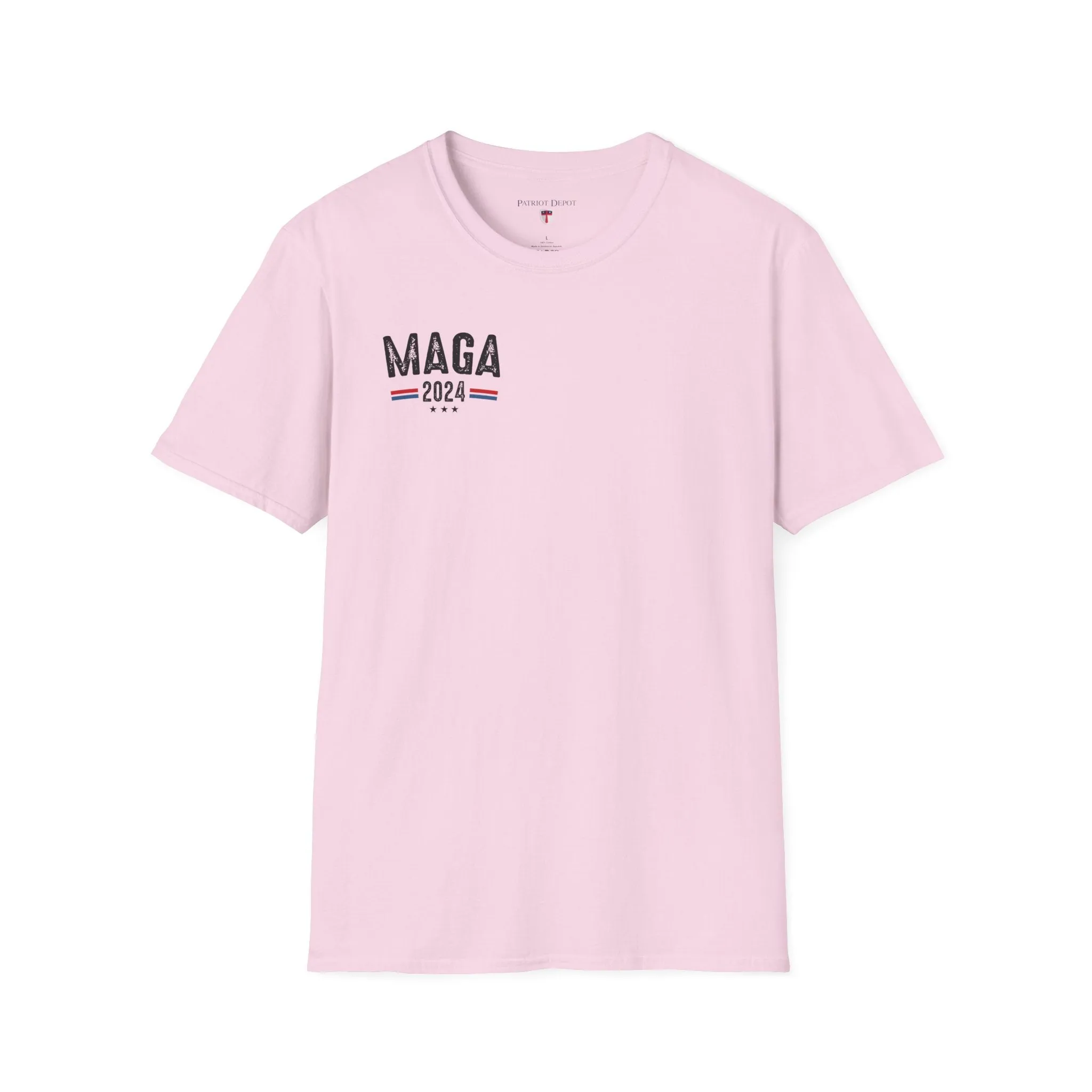 Exclusive MAGA 2024 I'm Voting for the Convicted Felon T-Shirt (Front & Back Design)