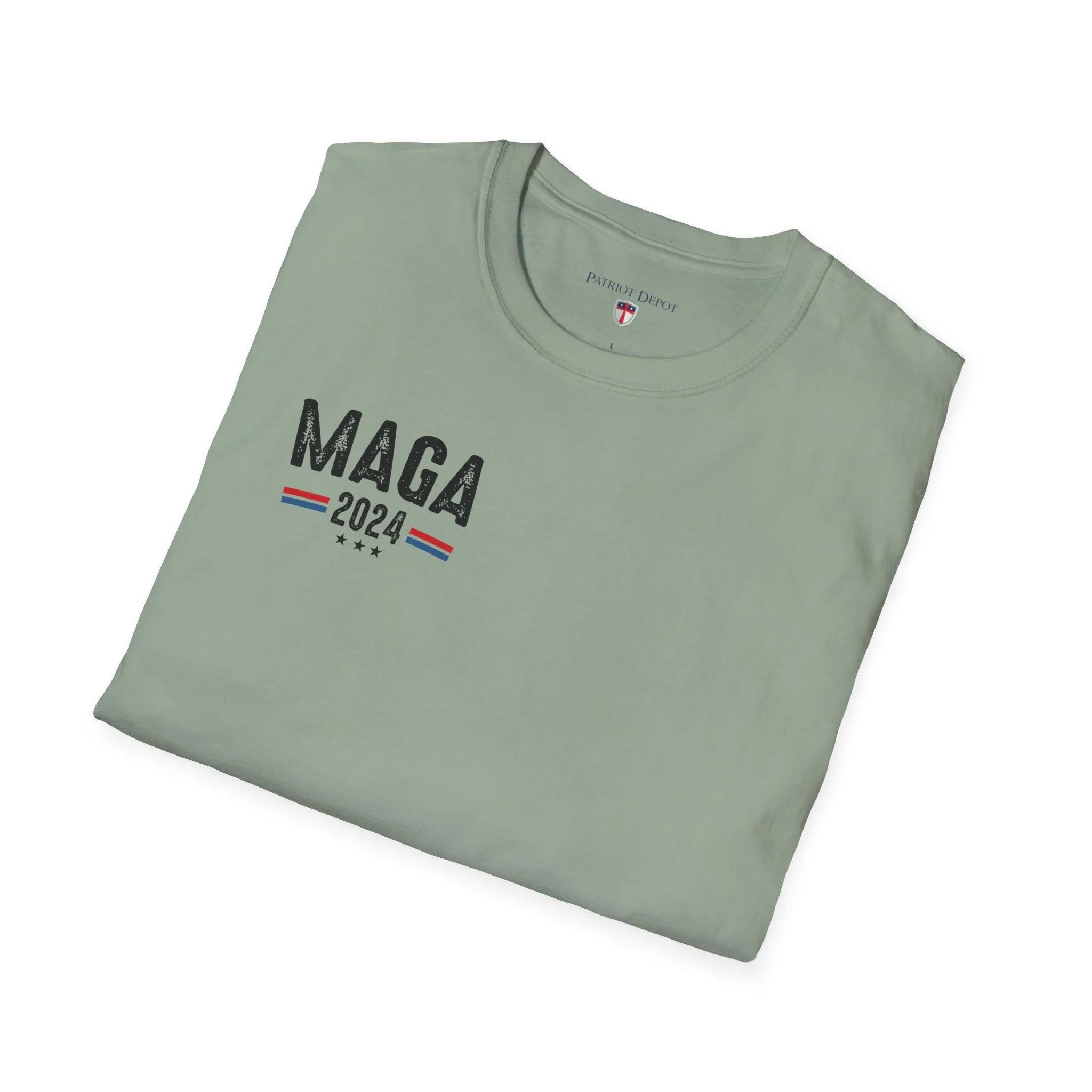 Exclusive MAGA 2024 I'm Voting for the Convicted Felon T-Shirt (Front & Back Design)