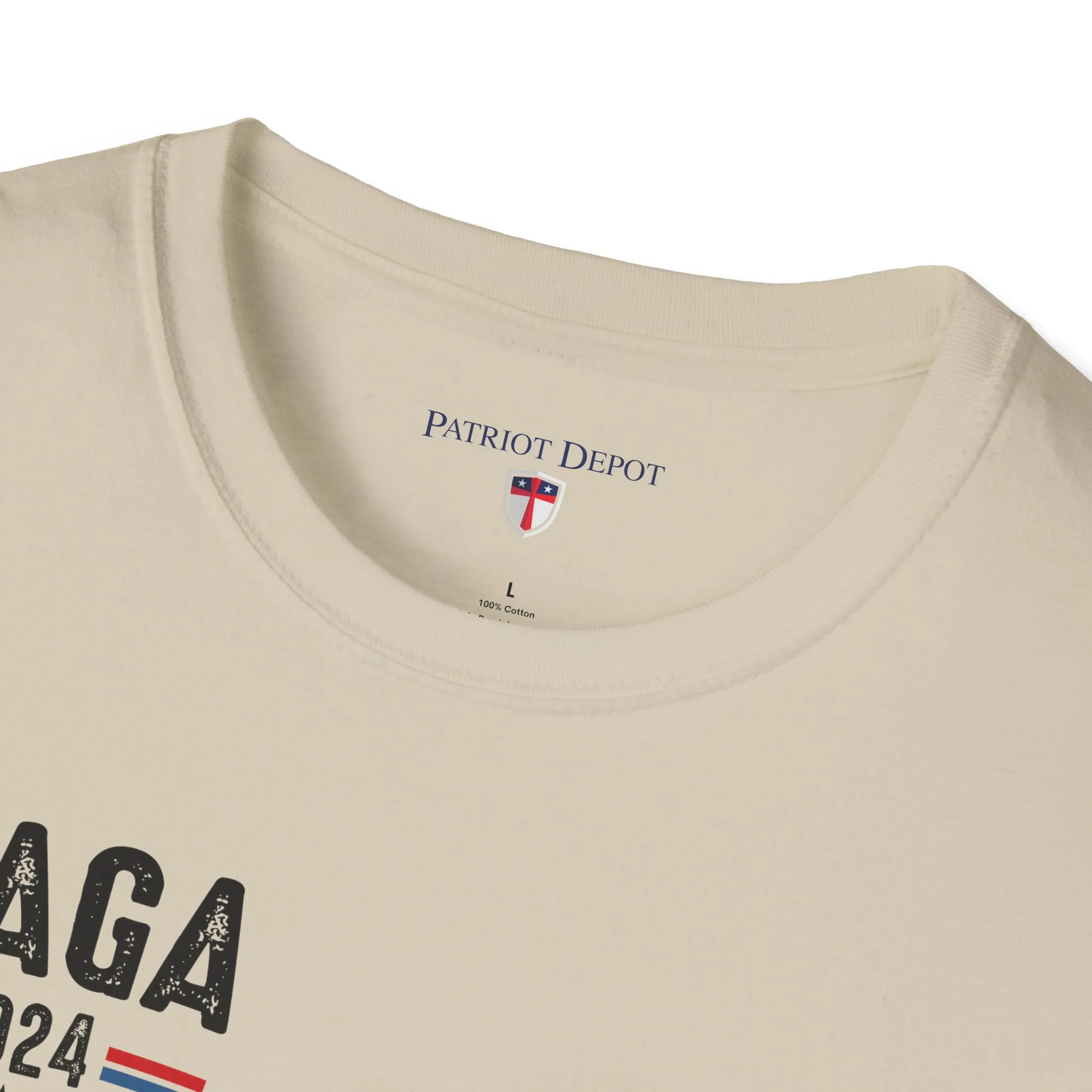 Exclusive MAGA 2024 I'm Voting for the Convicted Felon T-Shirt (Front & Back Design)