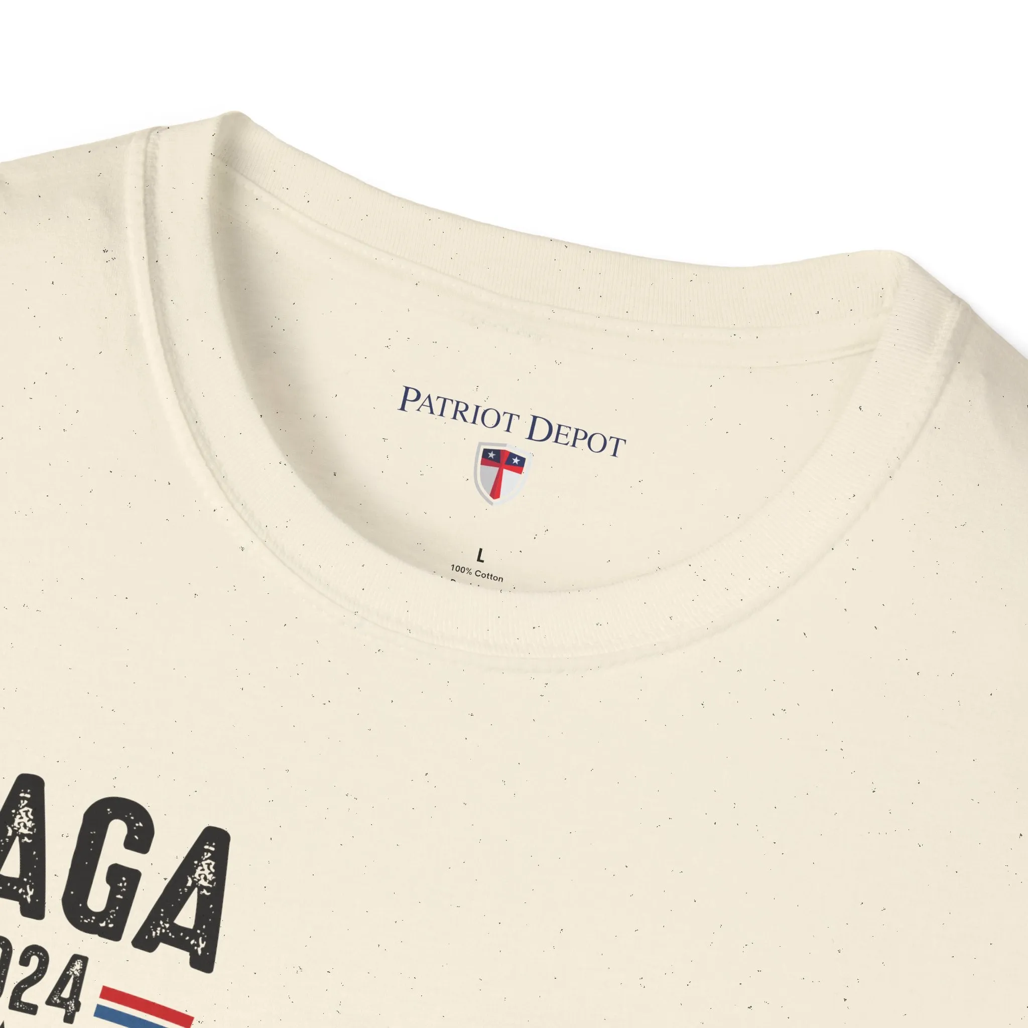 Exclusive MAGA 2024 I'm Voting for the Convicted Felon T-Shirt (Front & Back Design)