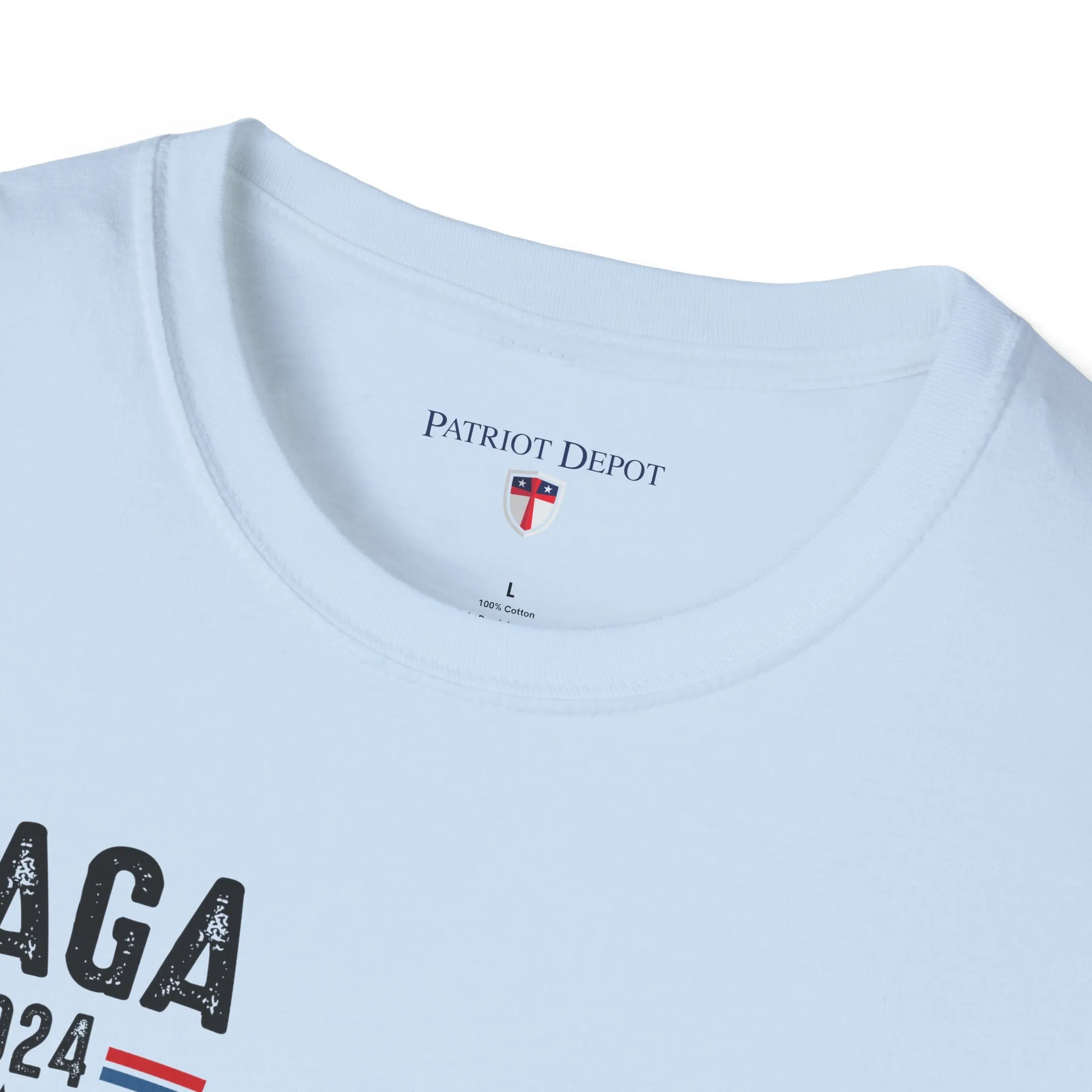 Exclusive MAGA 2024 I'm Voting for the Convicted Felon T-Shirt (Front & Back Design)