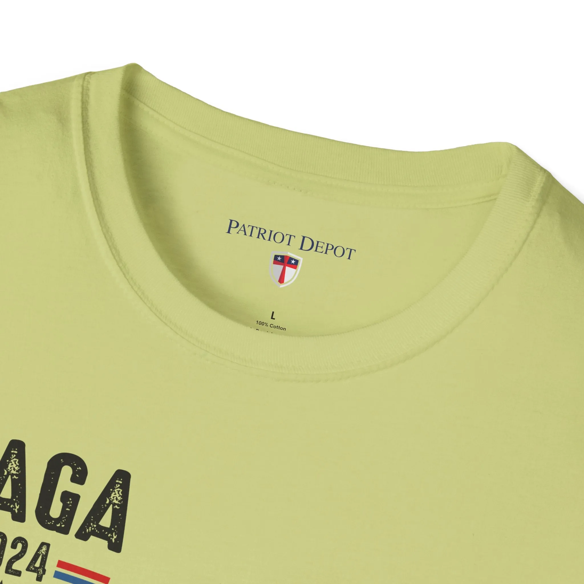 Exclusive MAGA 2024 I'm Voting for the Convicted Felon T-Shirt (Front & Back Design)