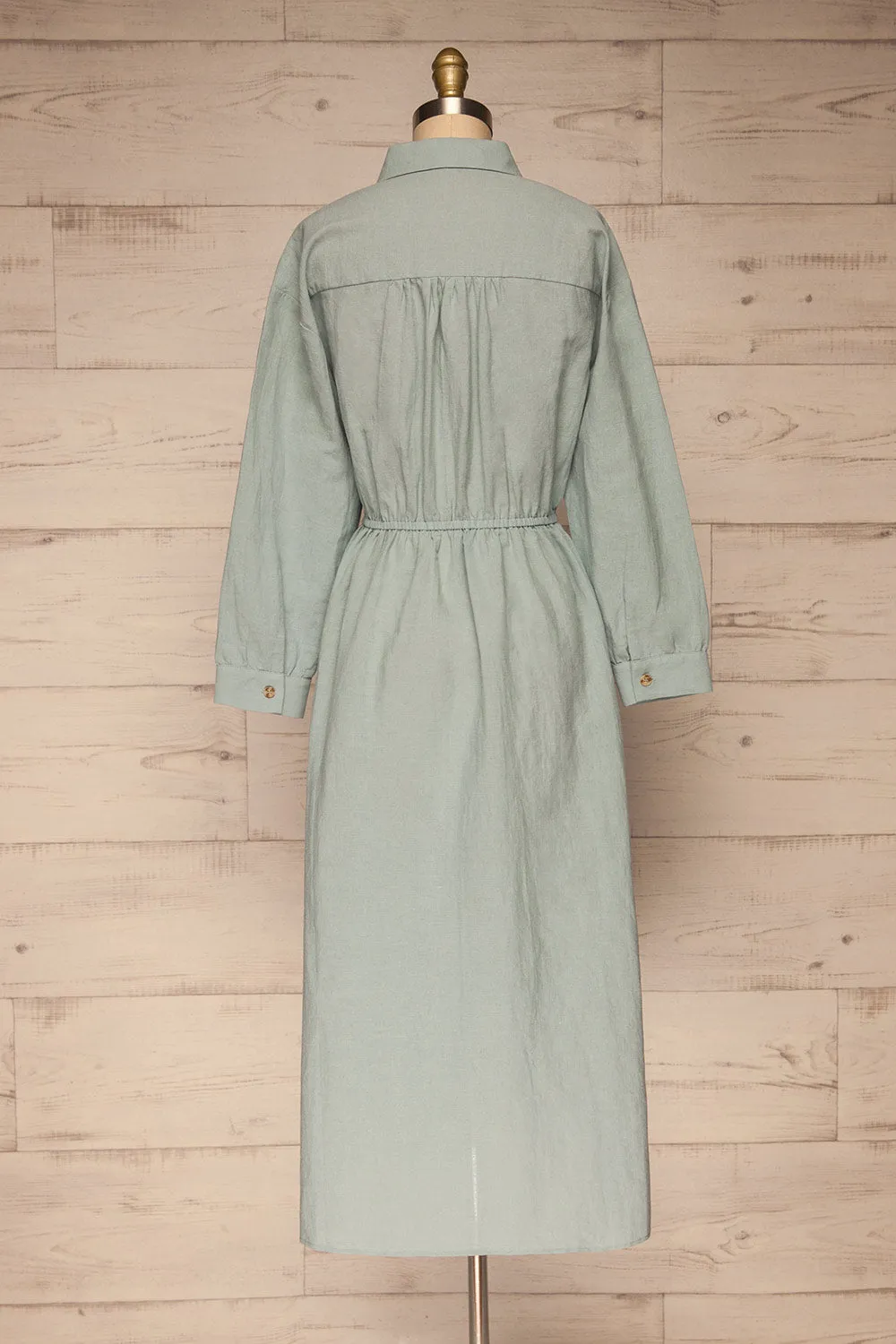 Fargermoen | Blue Shirt Dress