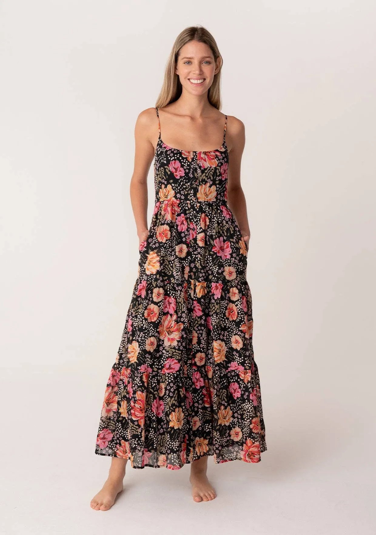 Floral Fiesta Maxi Dress