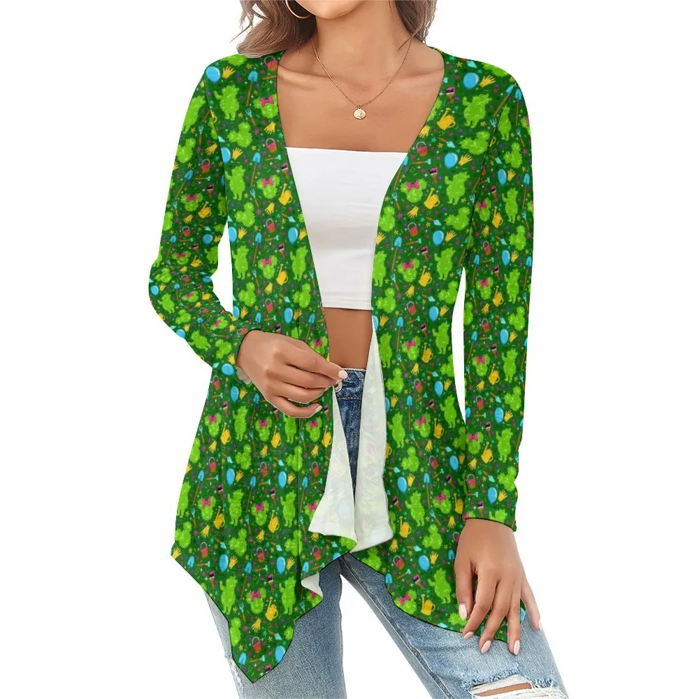 Flower And Garden Women's Short Cardigan